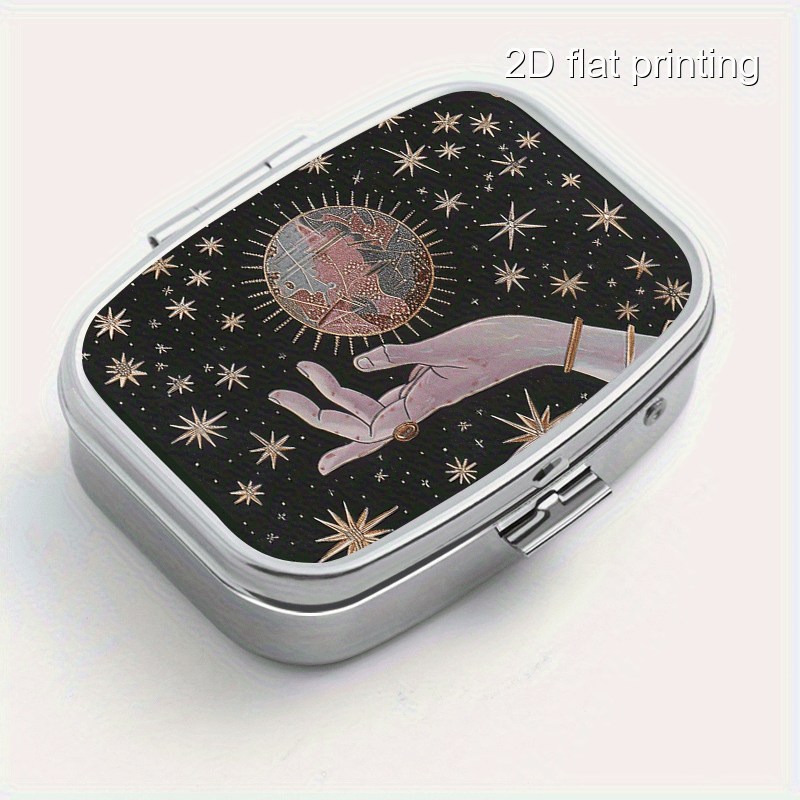 Accessories Travel Jewelry Box - 두 개의 칸과 손가락 끝 부분에