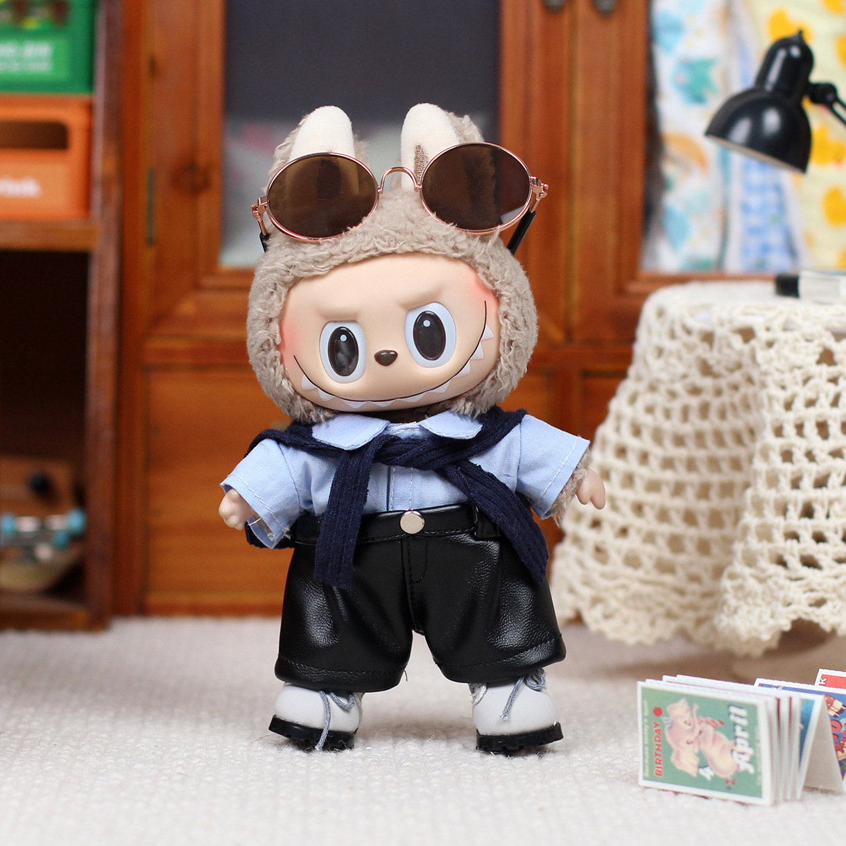 Travel Accessories Kids - 라부부 V2 V1 플러시 인형 의상