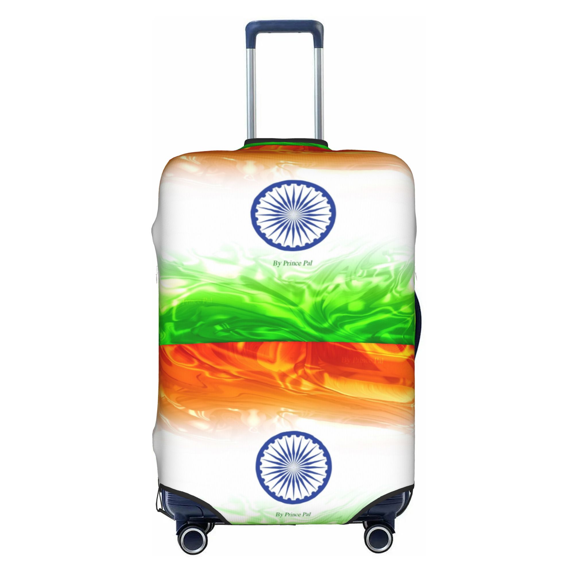 Travel Accessories India - 인도의 귀여운 국기 수하물 커버 보호대
