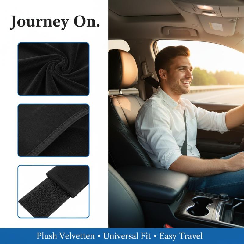 Travel Accessories Comfort - 1/2개 소프트 안전벨트 커버, 편안하고 안전한