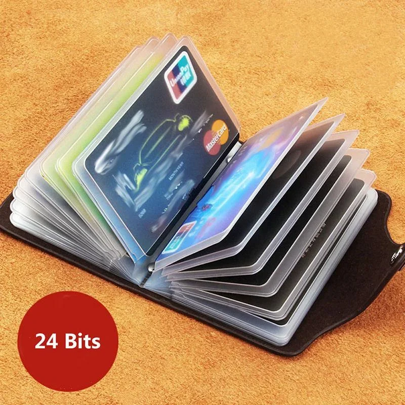 Travel Wallet Slim - 명함 지갑 도난 방지 ID 신용