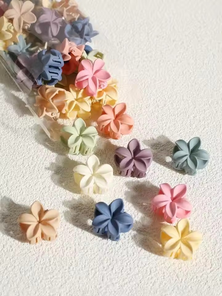 Travel Accessories Kids - 10/15pcs 4cm 헤어 클로 클립 달콤한
