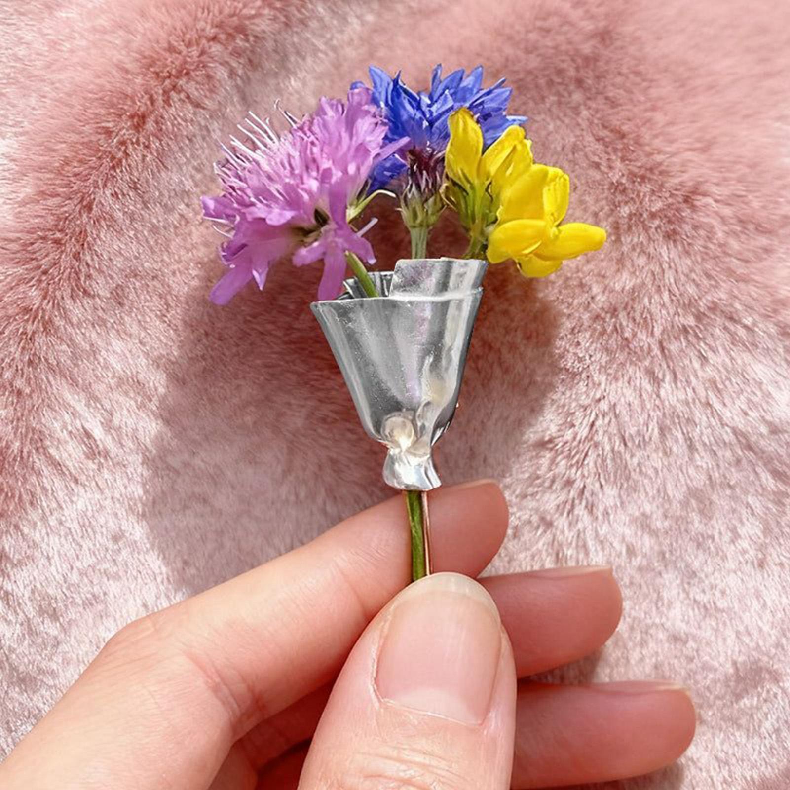 Travel Accessories India - 꽃다발 홀더 라펠 핀 웨딩 의류