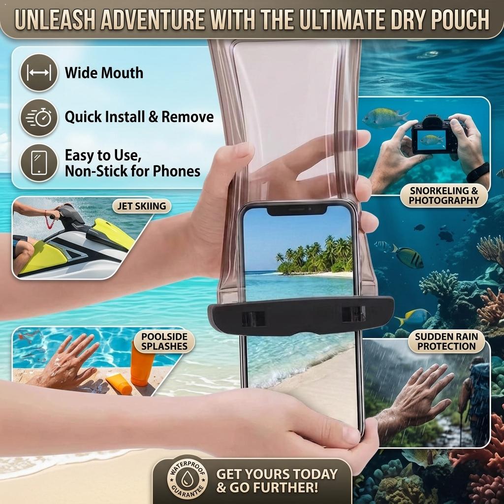 Travel Accessories Iphone - 아이폰 스마트폰용 방수 휴대폰 케이스 드라이백
