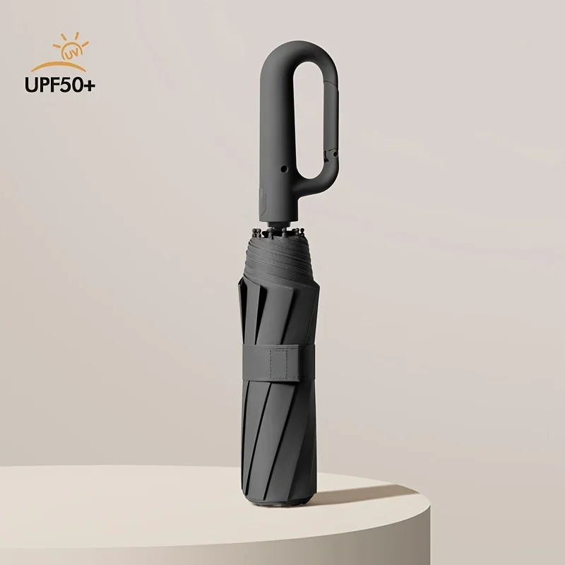 Travel Umbrella Compact - 남성용 강화 자동 접이식 우산, 방풍