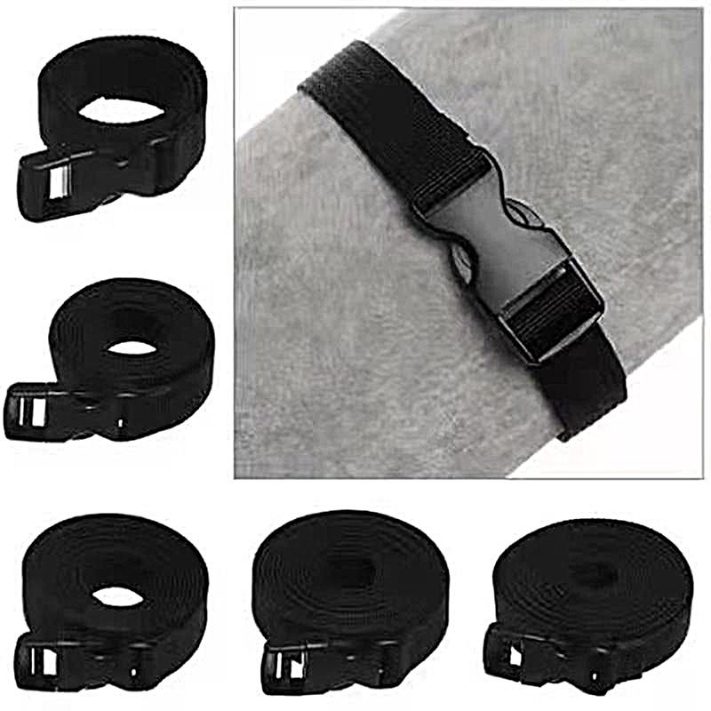 Luggage Strap Belt - 1PC 여행용 블랙 내구성 나일론 화물