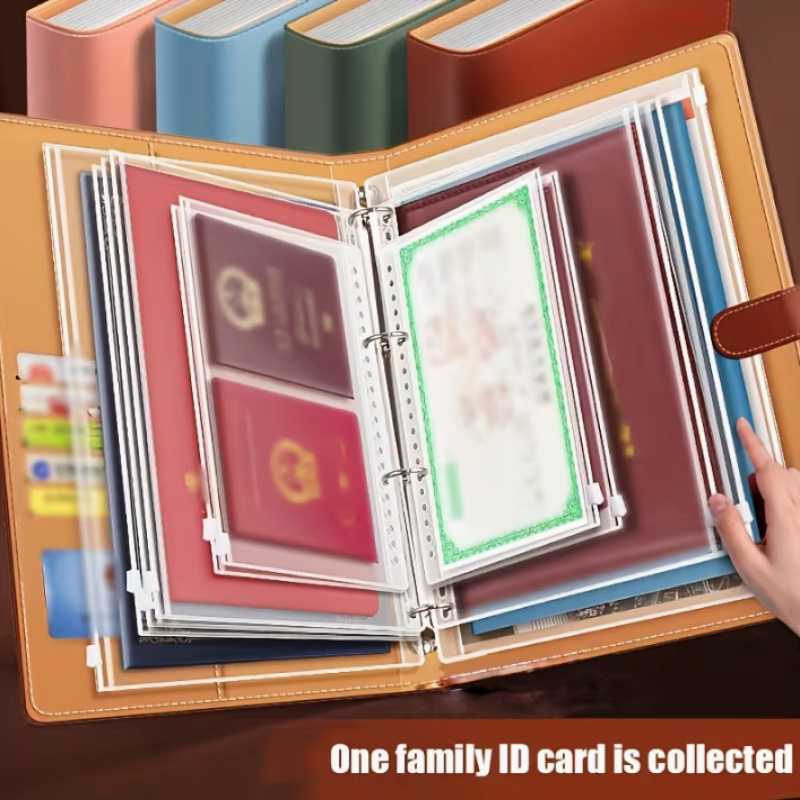 Document Organizer Folder - A4 자석식 가족 문서 정리함, 대용량