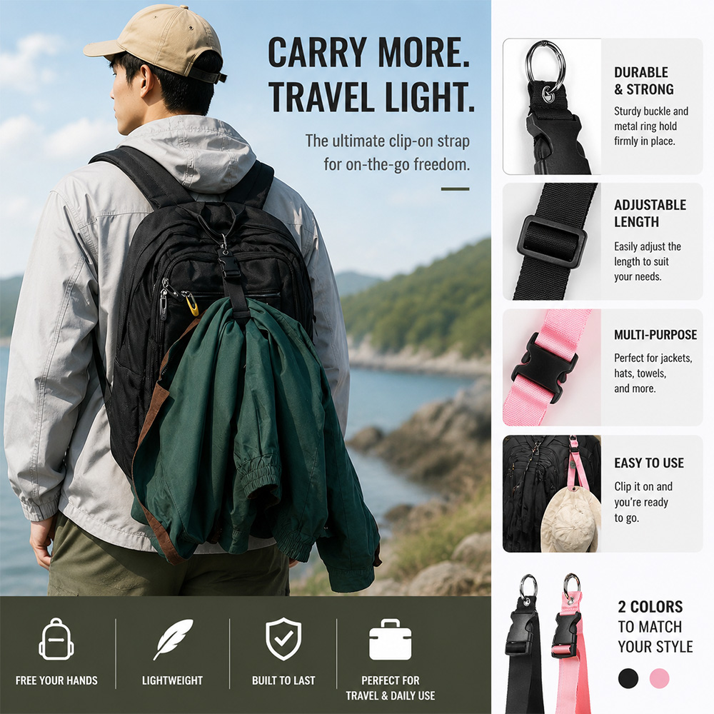 Luggage Strap Belt - 휴대용 도난 방지 수하물 스트랩 내구성