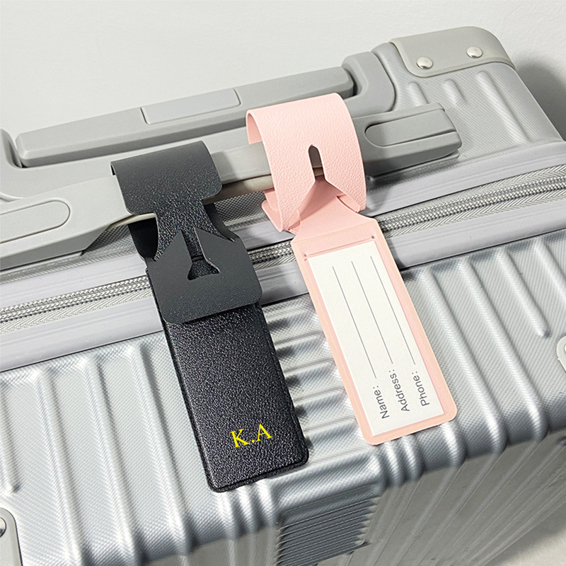 맞춤 회사 로고 긴 수하물 태그 여행 PU 가죽 휴대용 - Travel Accessories Company 리뷰 및 가격