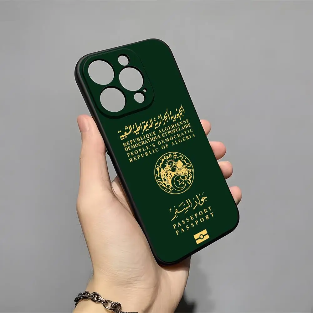 알제리 지도 깃발 여권 디자인 아이폰 17 16 15  - Travel Accessories Iphone 리뷰 및 가격