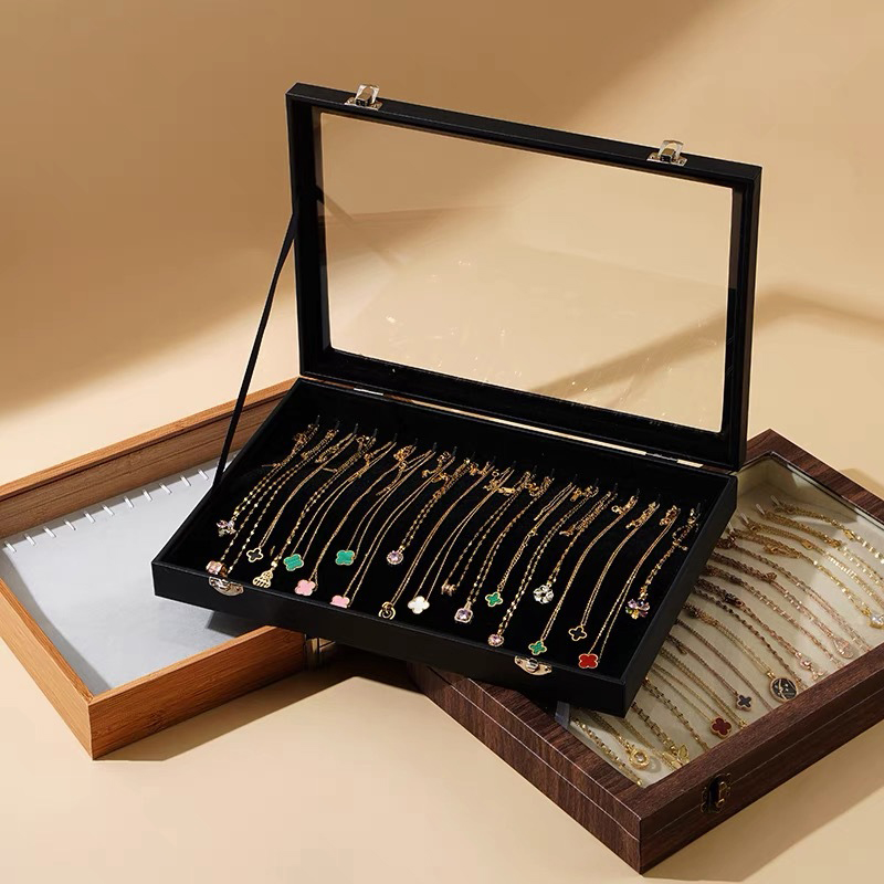 결혼식을위한 나무 보석 상자 엄마 친구 여행 액세서리  - Accessories Travel Jewelry Box 리뷰 및 가격