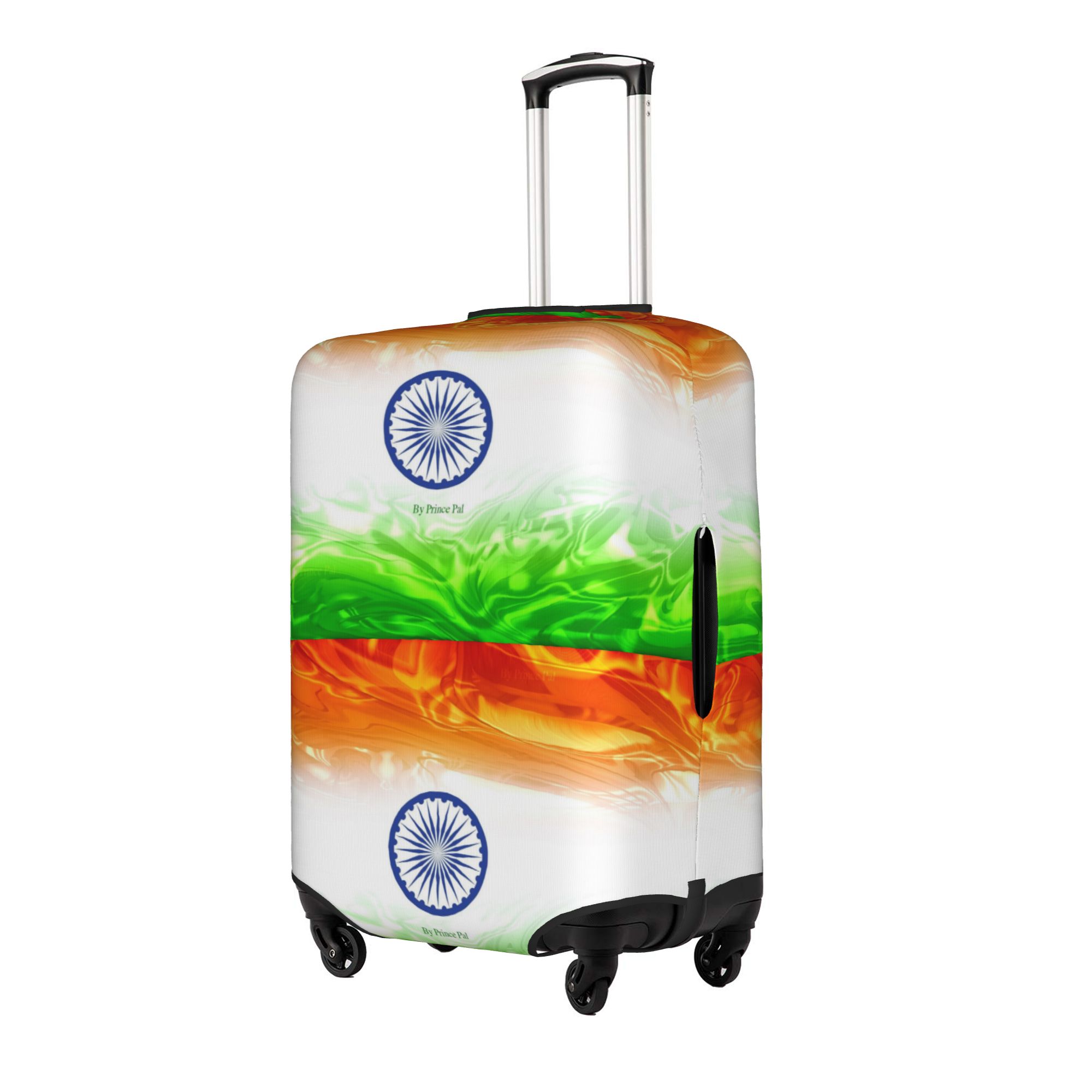 인도의 귀여운 국기 수하물 커버 보호대 세탁 가능한 인 - Travel Accessories India 리뷰 및 가격