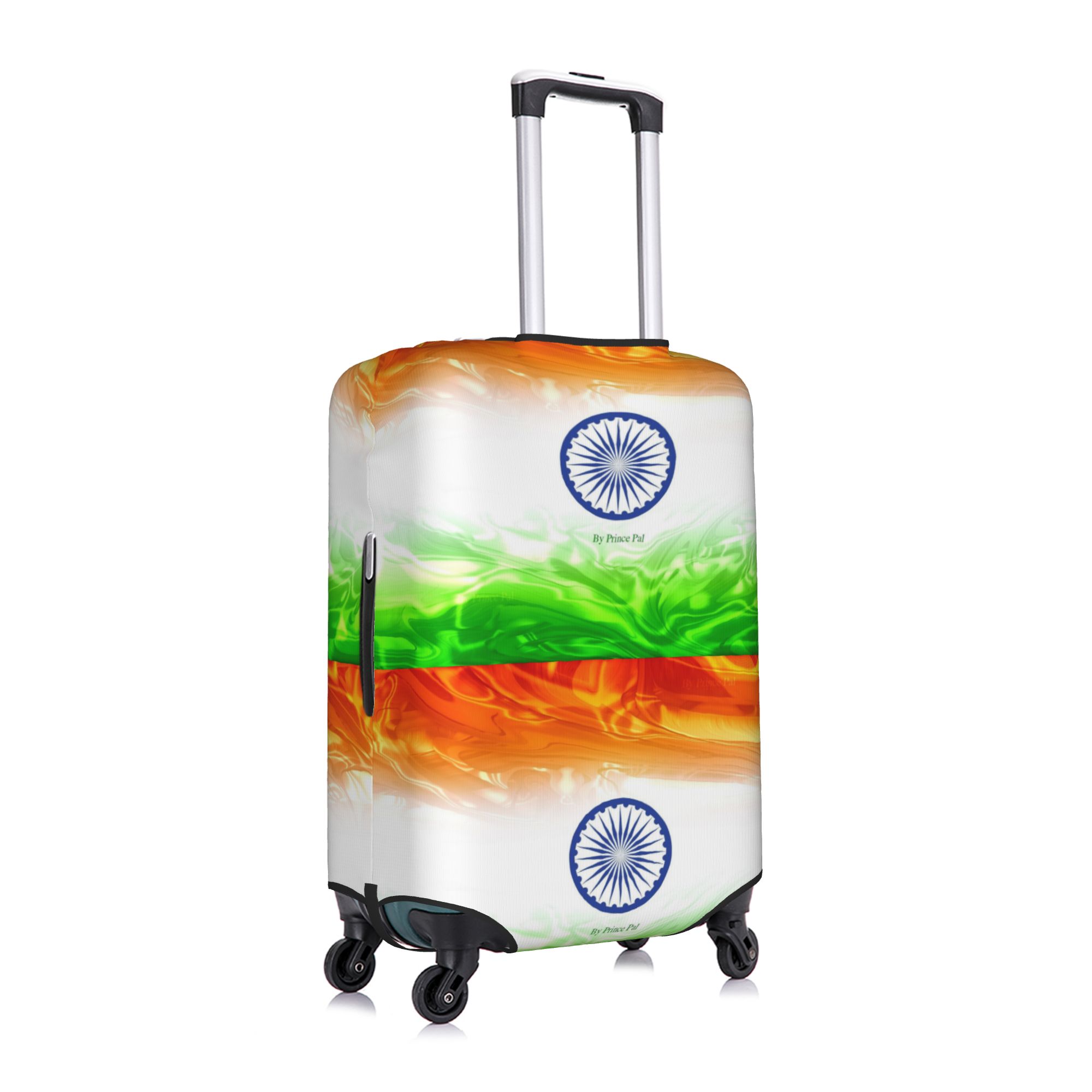 인도의 귀여운 국기 수하물 커버 보호대 세탁 가능한 인 - Travel Accessories India 리뷰 및 가격
