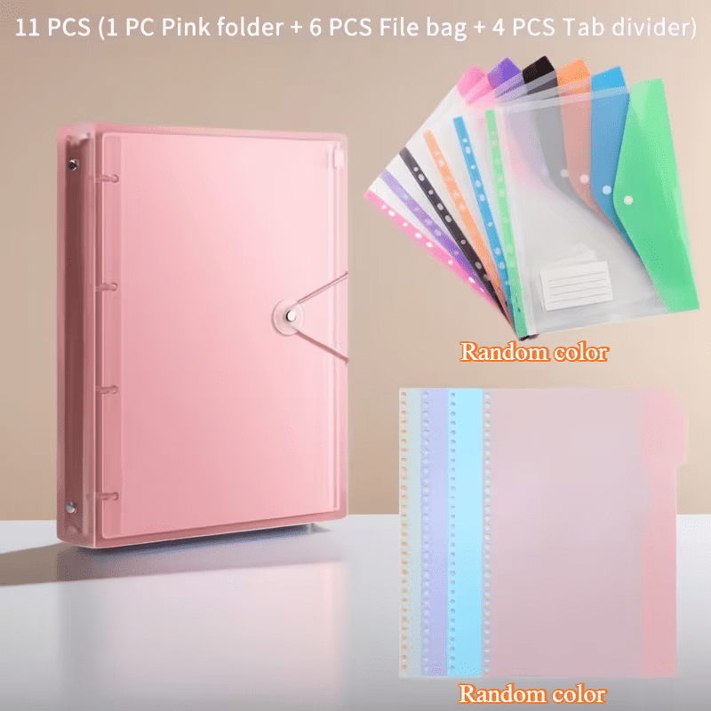11개 A4 루즈리프 폴더 세트, 확장 가능한 문서 포 - Document Organizer Folder 리뷰 및 가격