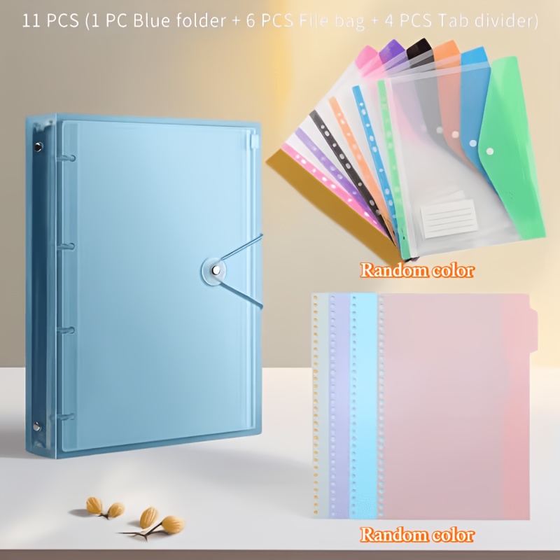11개 A4 루즈리프 폴더 세트, 확장 가능한 문서 포 - Document Organizer Folder 리뷰 및 가격