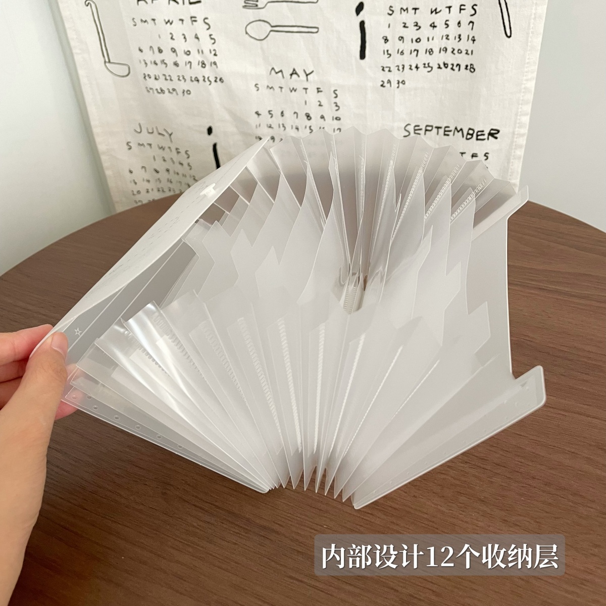 A6 아코디언 폴더 12포켓 확장 파일 정리함 대용량  - Document Organizer Folder 리뷰 및 가격
