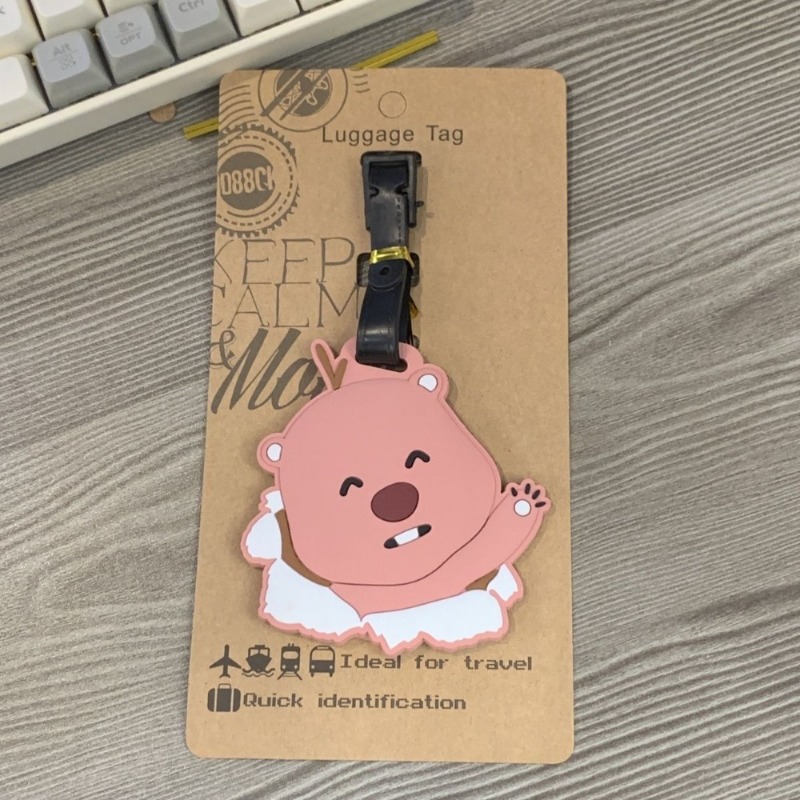 귀여운 포로로 루피 비버 러기지 태그, 귀여운 인스타  - Travel Accessories Kids 리뷰 및 가격
