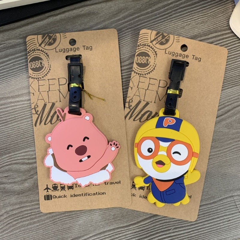귀여운 포로로 루피 비버 러기지 태그, 귀여운 인스타  - Travel Accessories Kids 리뷰 및 가격