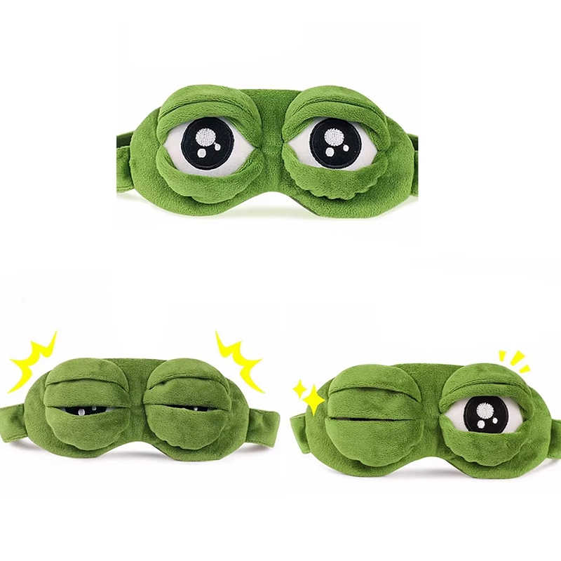 개구리 모양의 안대 파티 게임 재미있는 안대 만화 플러 - Travel Hair Accessories 리뷰 및 가격