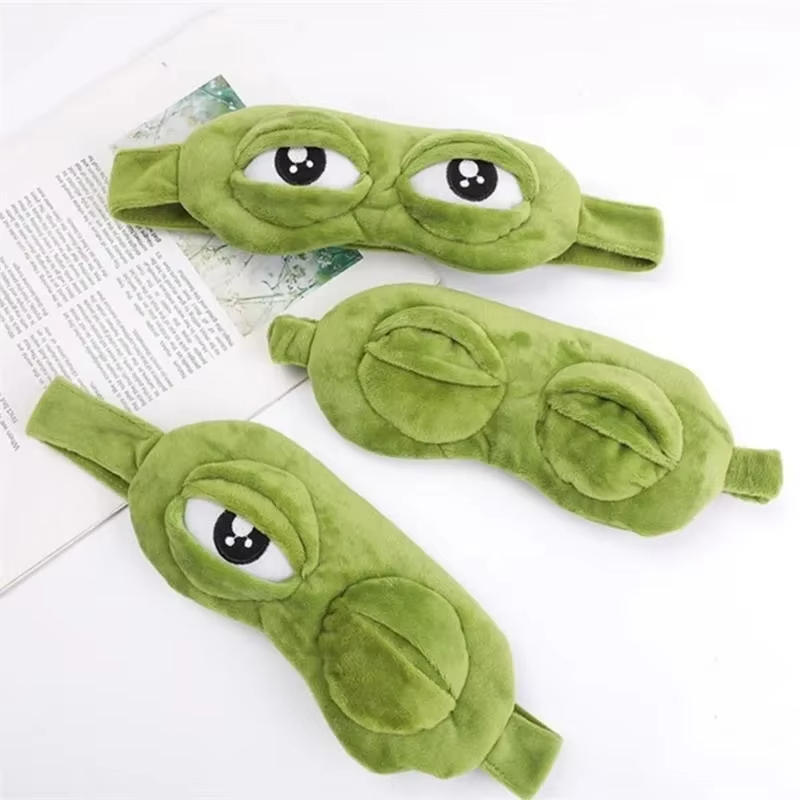 개구리 모양의 안대 파티 게임 재미있는 안대 만화 플러 - Travel Hair Accessories 리뷰 및 가격