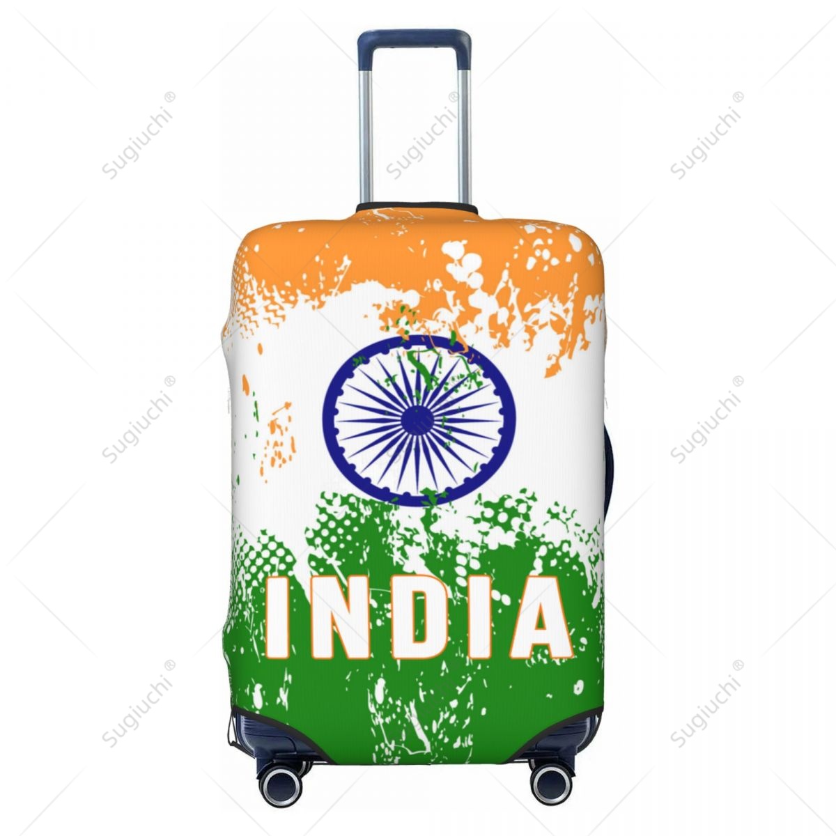 인도 국기 수하물 커버 여행 가방 탄성 먼지 케이스 여 - Travel Accessories India 리뷰 및 가격