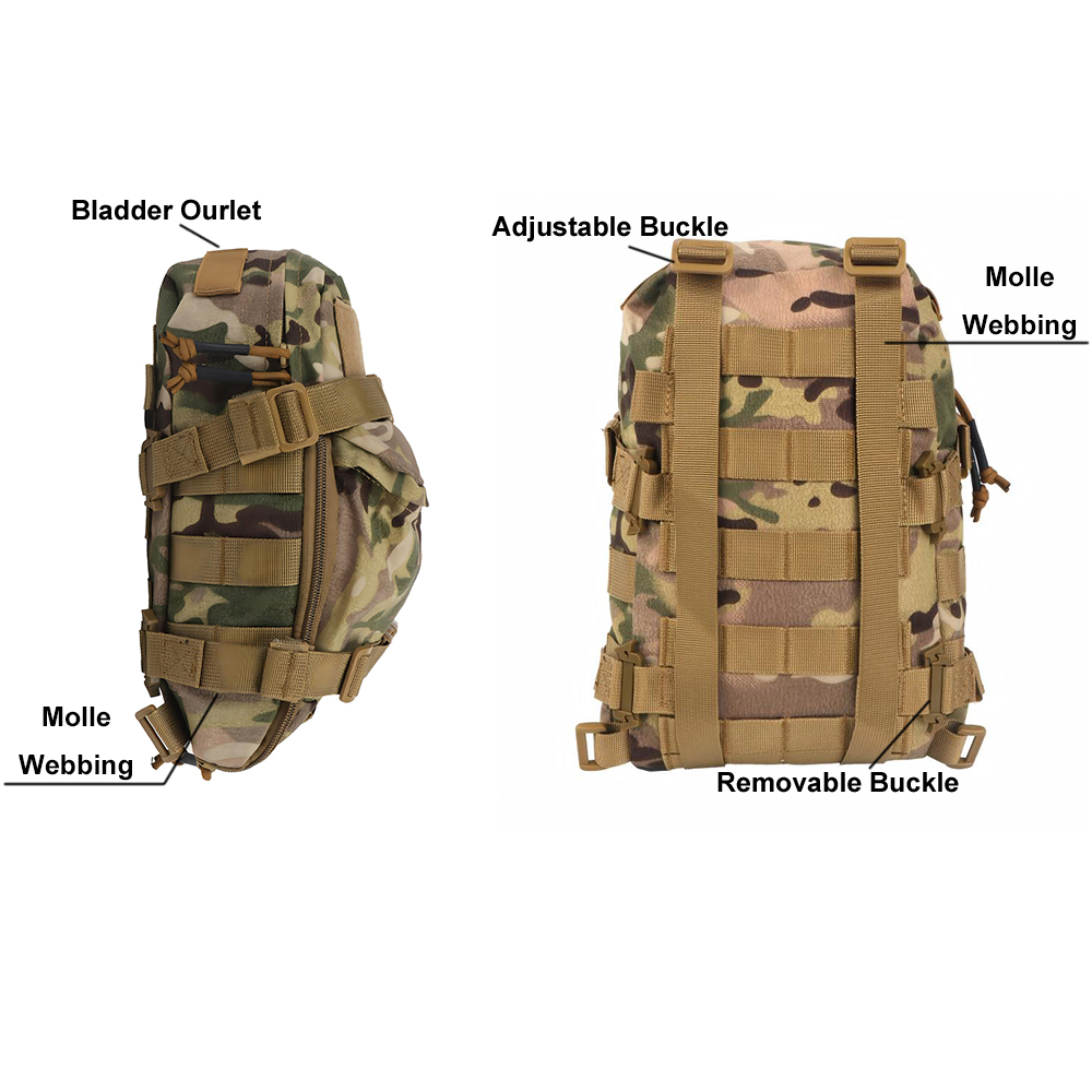 미니 수화 가방 야외 전술 배낭 물 주머니 캐리어 지퍼 - Hydration Pack Backpack 리뷰 및 가격