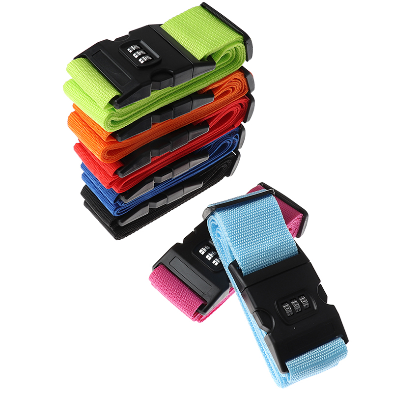 2M 레인보우 암호 잠금 포장 수하물 가방 수하물 스트 - Luggage Strap Belt 리뷰 및 가격