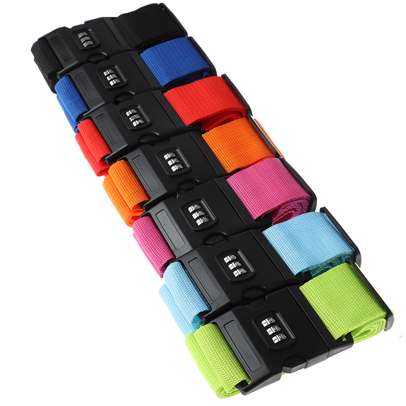 2M 레인보우 암호 잠금 포장 수하물 가방 수하물 스트 - Luggage Strap Belt 리뷰 및 가격