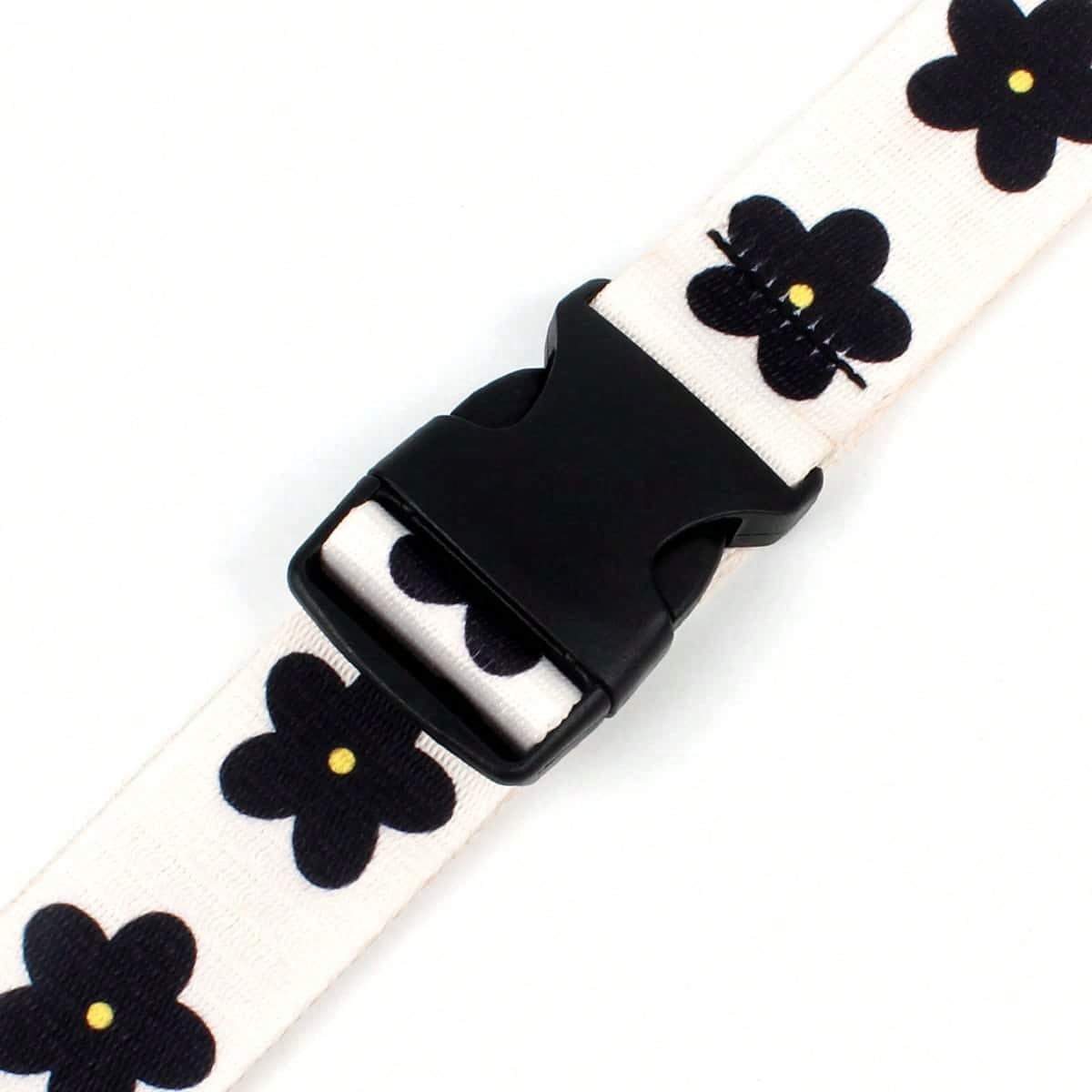 여행용 수하물 플라스틱 버클 스트랩, 꽃무늬 조절 가능 - Luggage Strap Belt 리뷰 및 가격