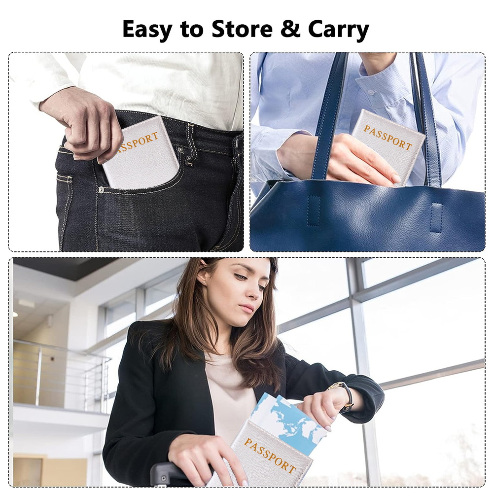 여권 커버 PU 가죽 카드 케이스 커버 핑크 편지 시리 - Travel Wallet Slim 리뷰 및 가격