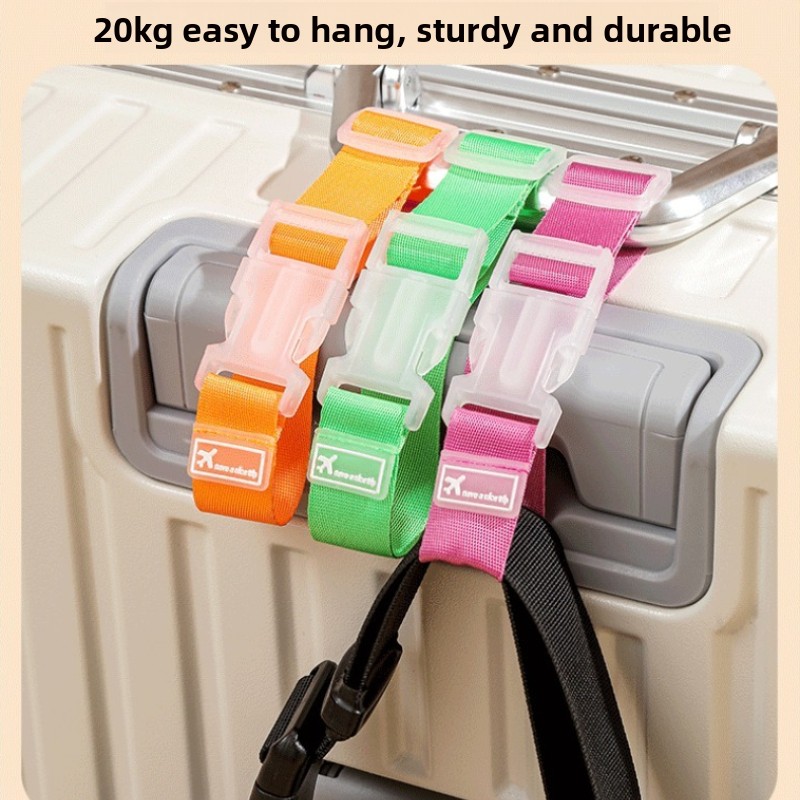5pcs 무작위 색상 조정 가능한 수하물 연결 스트랩  - Luggage Strap Belt 리뷰 및 가격