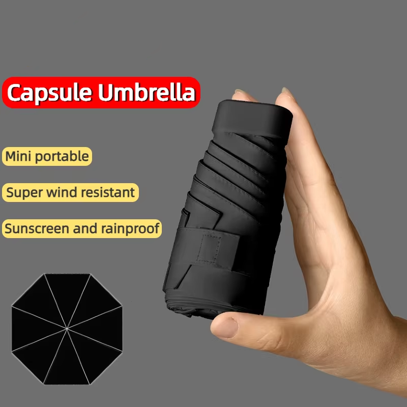 초소형 미니 우산 블랙 코팅 휴대용 포켓형 양용 경량  - Travel Umbrella Compact 리뷰 및 가격