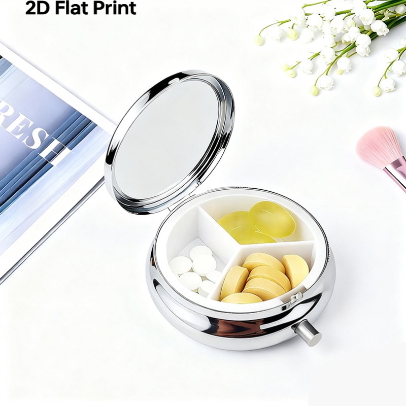 상어 고양이 패턴 프린트와 이중 수납공간이 있는 1각형 - Accessories Travel Jewelry Box 리뷰 및 가격