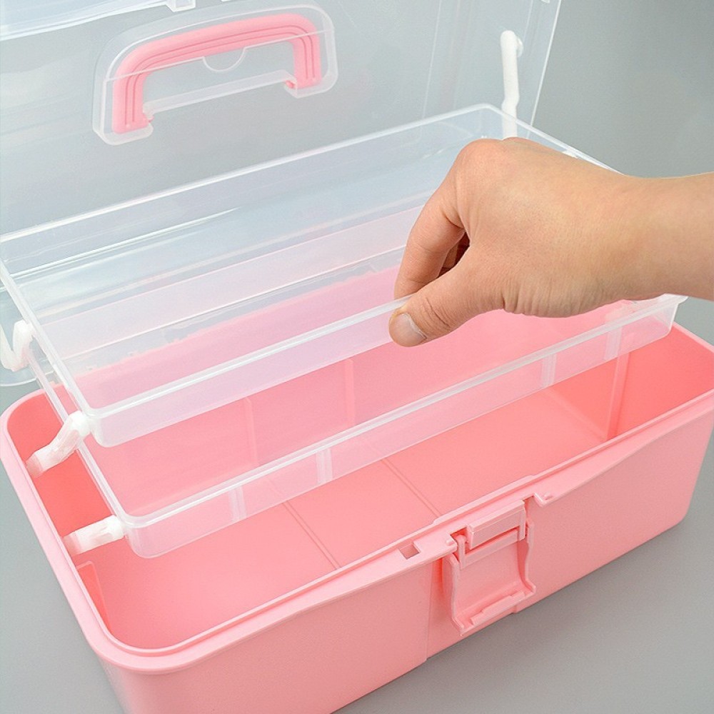휴대용 접이식 화장품 보관 케이스 3단 네일아트 정리함 - Accessories Travel Jewelry Box 리뷰 및 가격