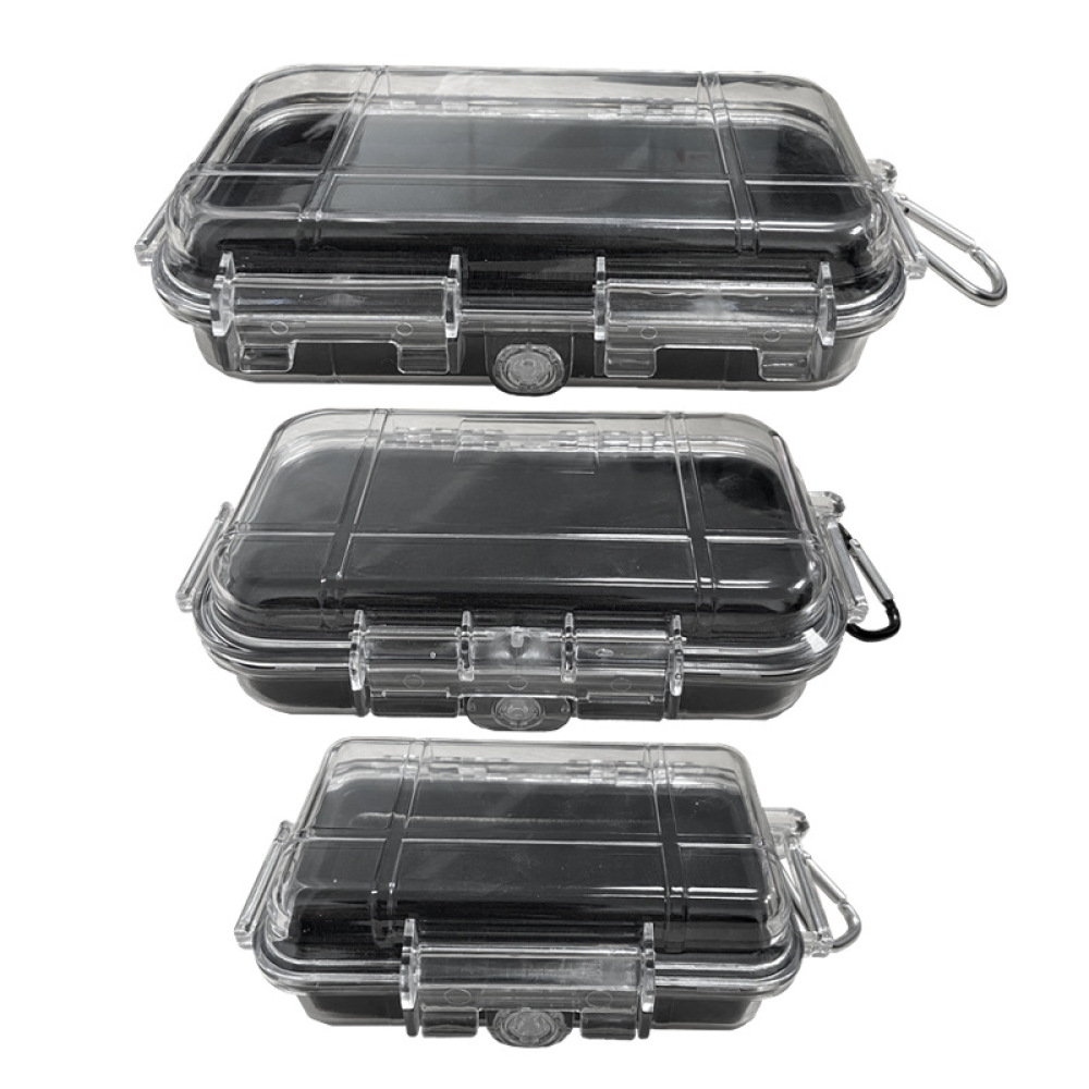 미니 휴대용 방수 보관 상자 폼 라이닝이있는 투명한 충 - Accessories Travel Jewelry Box 리뷰 및 가격