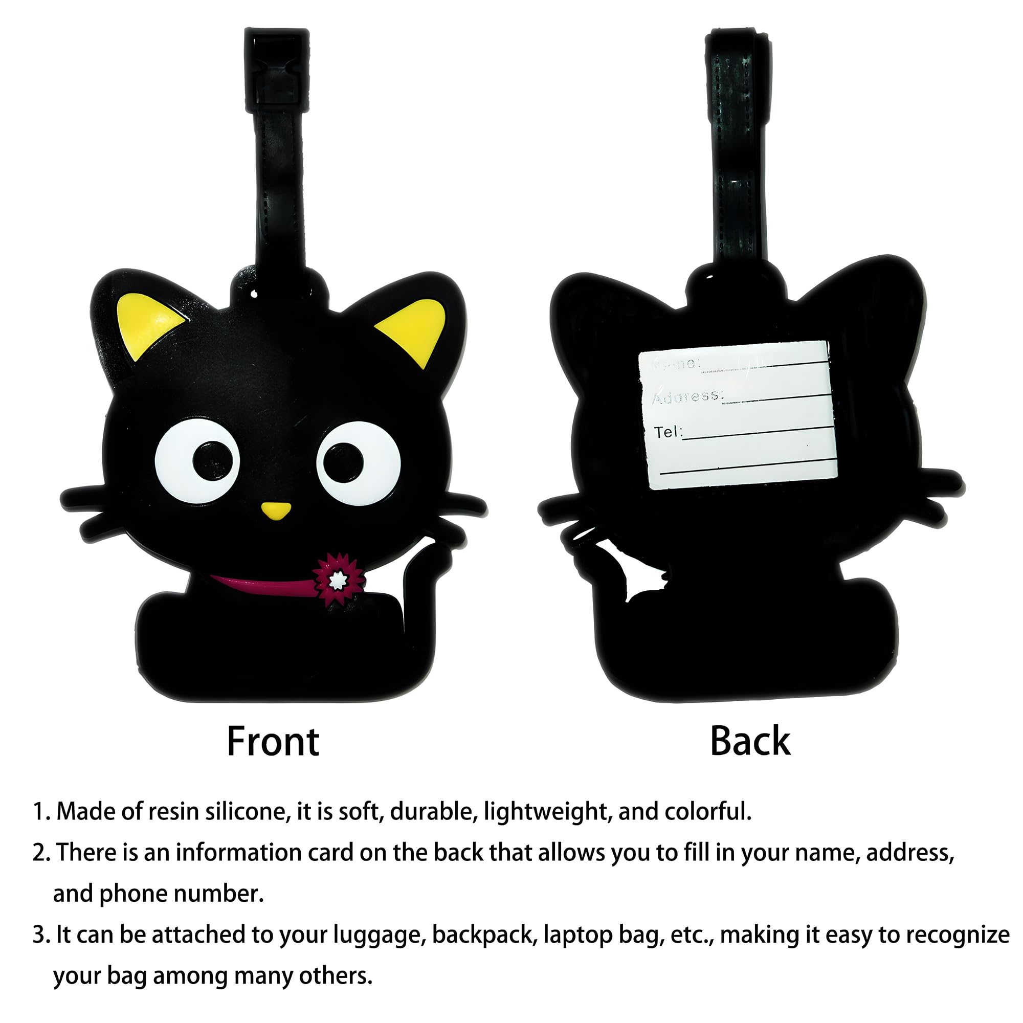 귀여운 동물 수하물 태그 여행용 고양이 강아지 똥 공룡 - Travel Accessories Kids 리뷰 및 가격