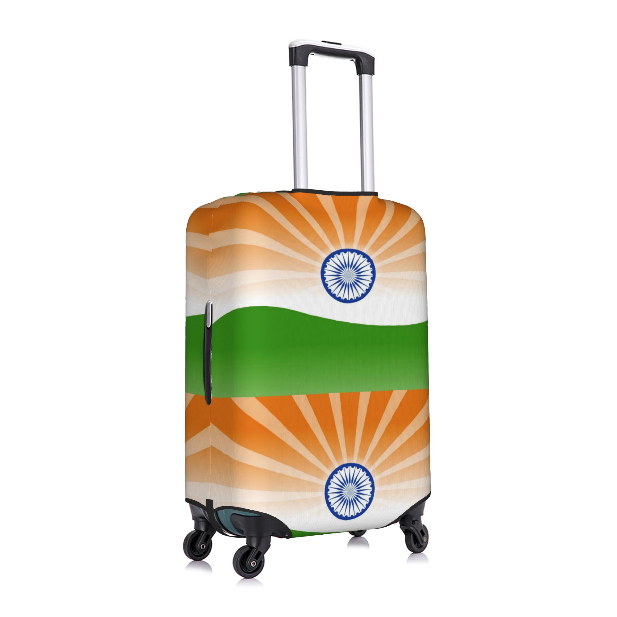 인도 국기 여행용 수하물 커버 탄성 인도 애국적 여행  - Travel Accessories India 리뷰 및 가격