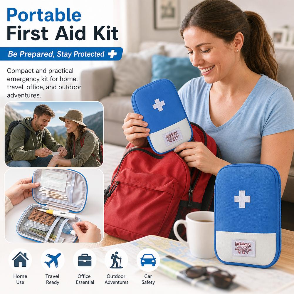 대용량 휴대용 구급상자 가방, 가정, 자동차, 여행,  - Travel Accessories Kit 리뷰 및 가격