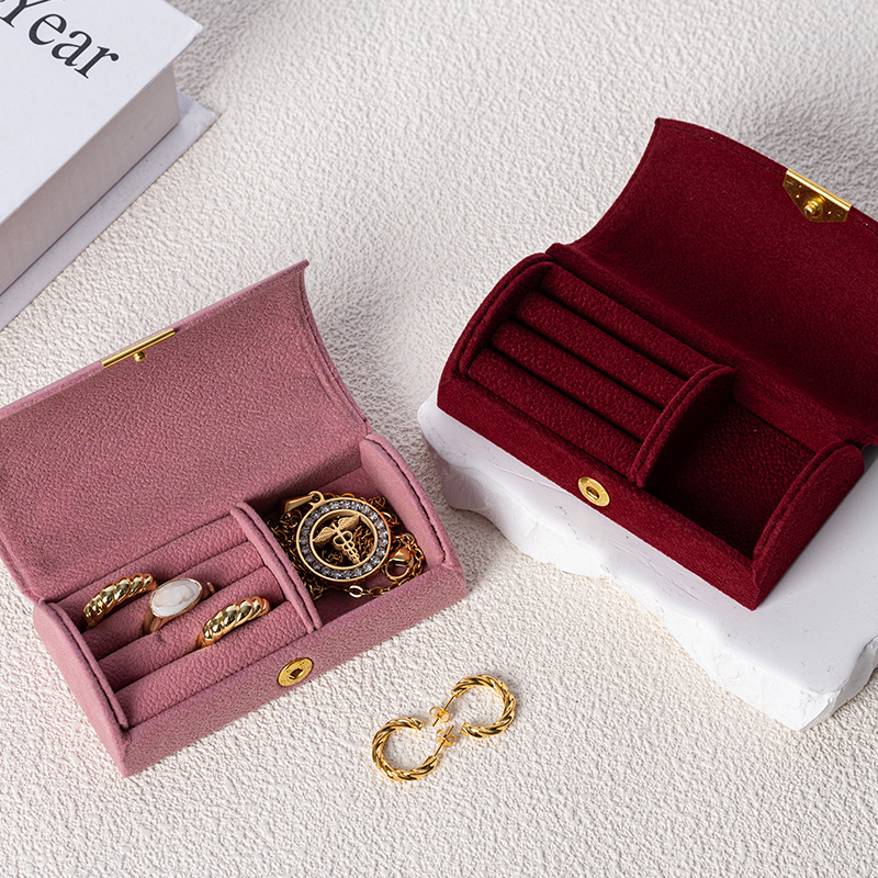 아치형 휴대용 보석함, 휴대용 출장 및 여행용, 산화  - Accessories Travel Jewelry Box 리뷰 및 가격