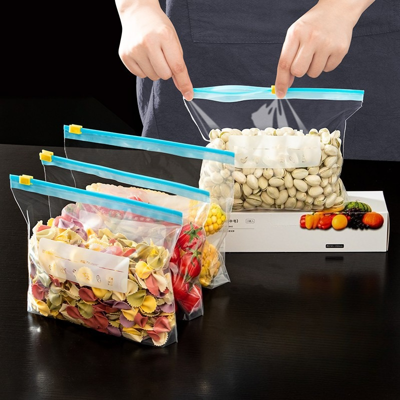 지퍼 잠금 식품 보관 가방, 냉장고용 두꺼운 냉동고 가 - Reusable Zip Bag 리뷰 및 가격