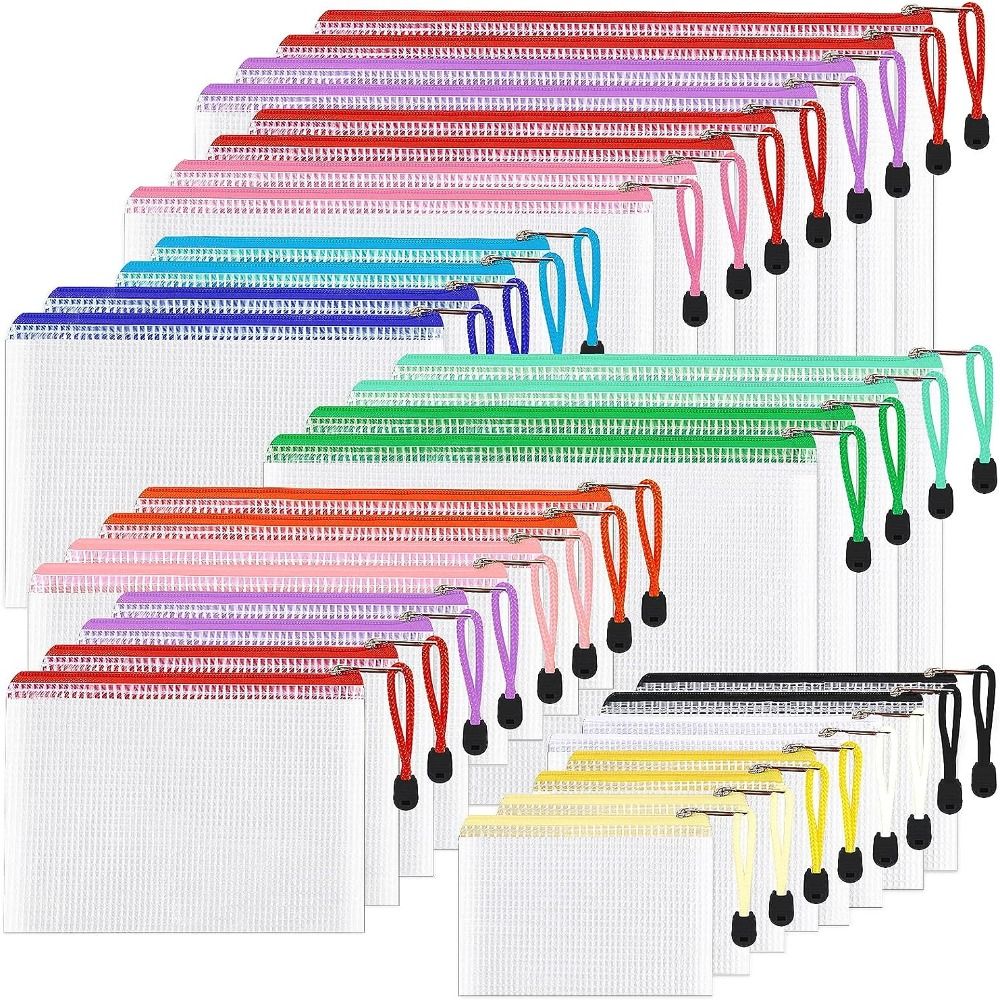 화장품 메이크업 가방 메쉬 지퍼 주머니 문서 주최자 대 - Document Organizer Folder 리뷰 및 가격