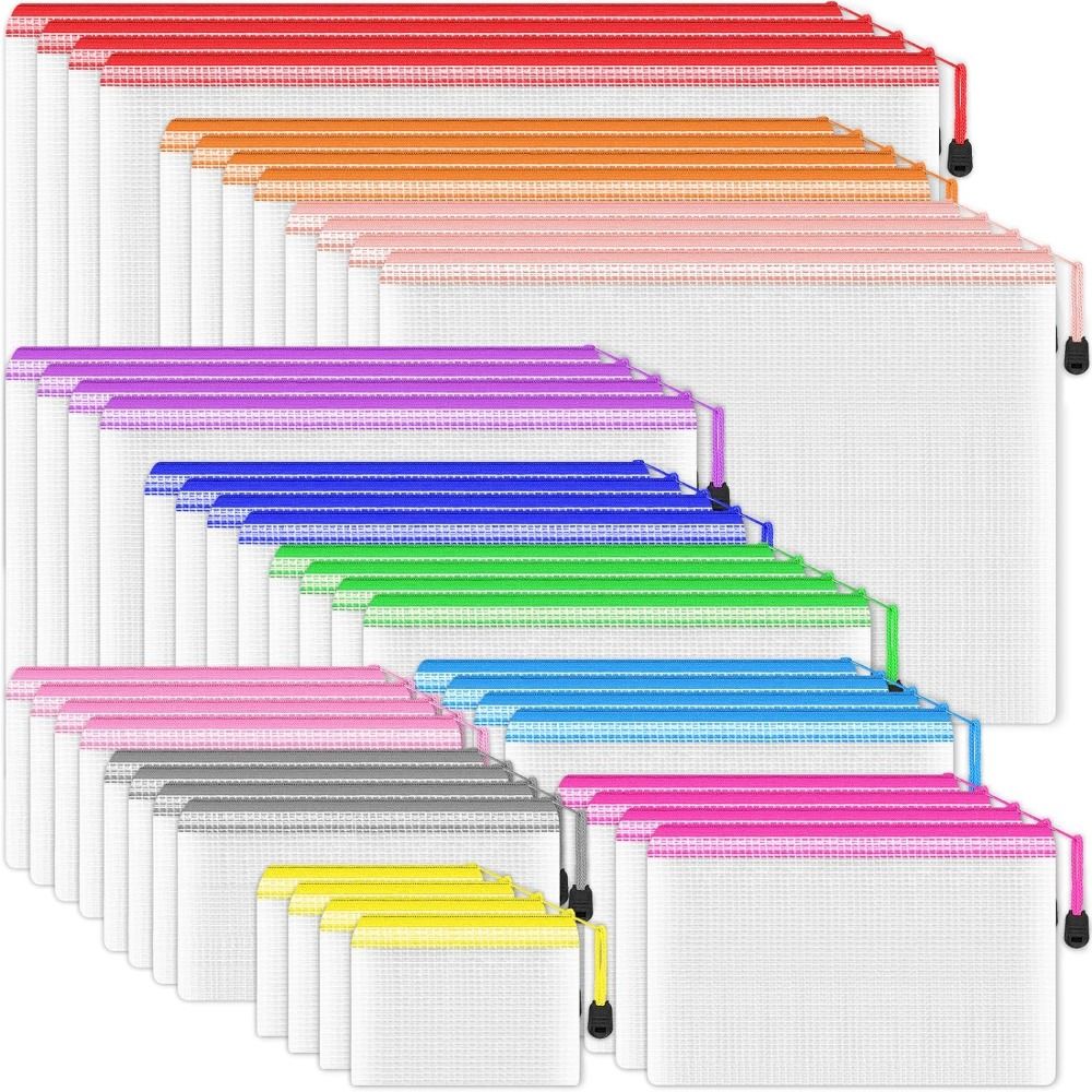 화장품 메이크업 가방 메쉬 지퍼 주머니 문서 주최자 대 - Document Organizer Folder 리뷰 및 가격