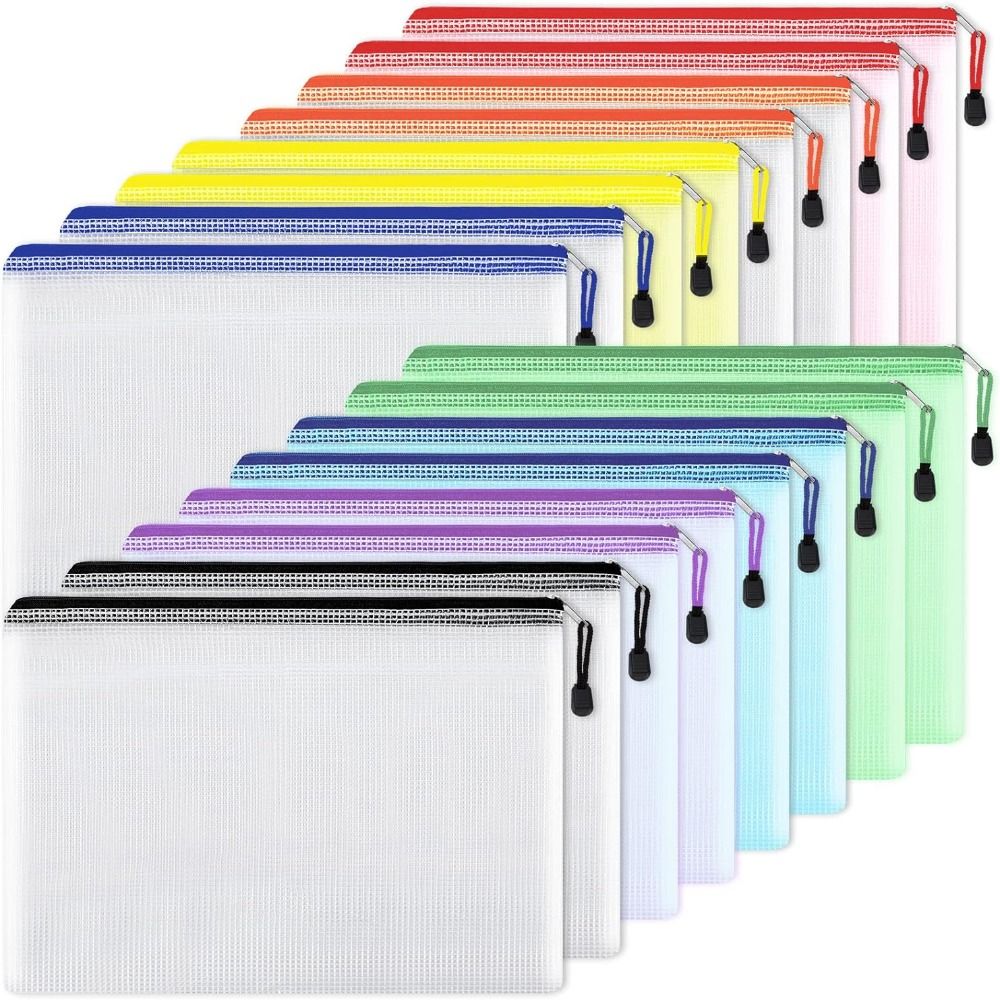 화장품 메이크업 가방 메쉬 지퍼 주머니 문서 주최자 대 - Document Organizer Folder 리뷰 및 가격
