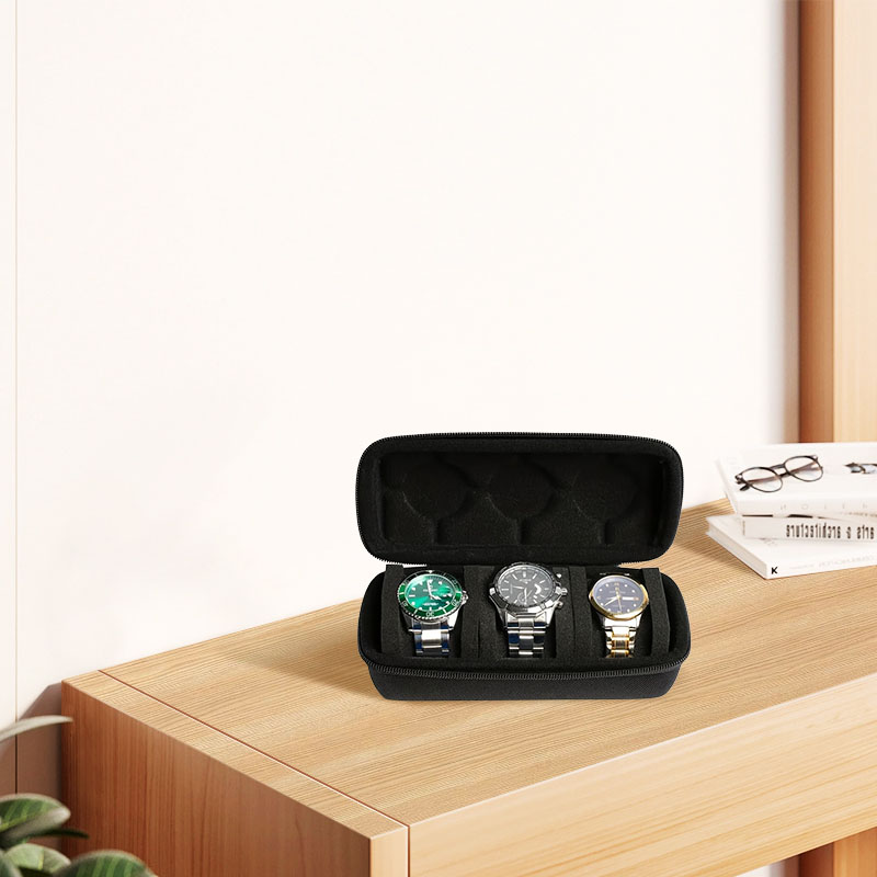 3개의 슬롯이 있는 시계용 여행용 케이스, 견고한 고품 - Accessories Travel Jewelry Box 리뷰 및 가격