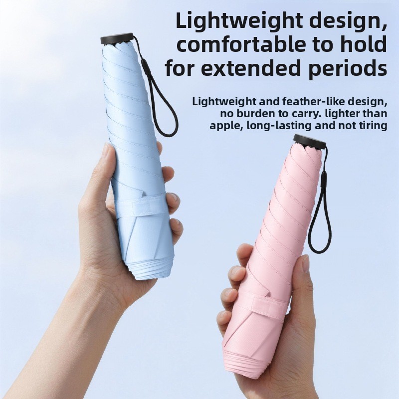 125g 일본산 초경량 휴대용 양산 자외선 차단 및 비 - Travel Umbrella Compact 리뷰 및 가격