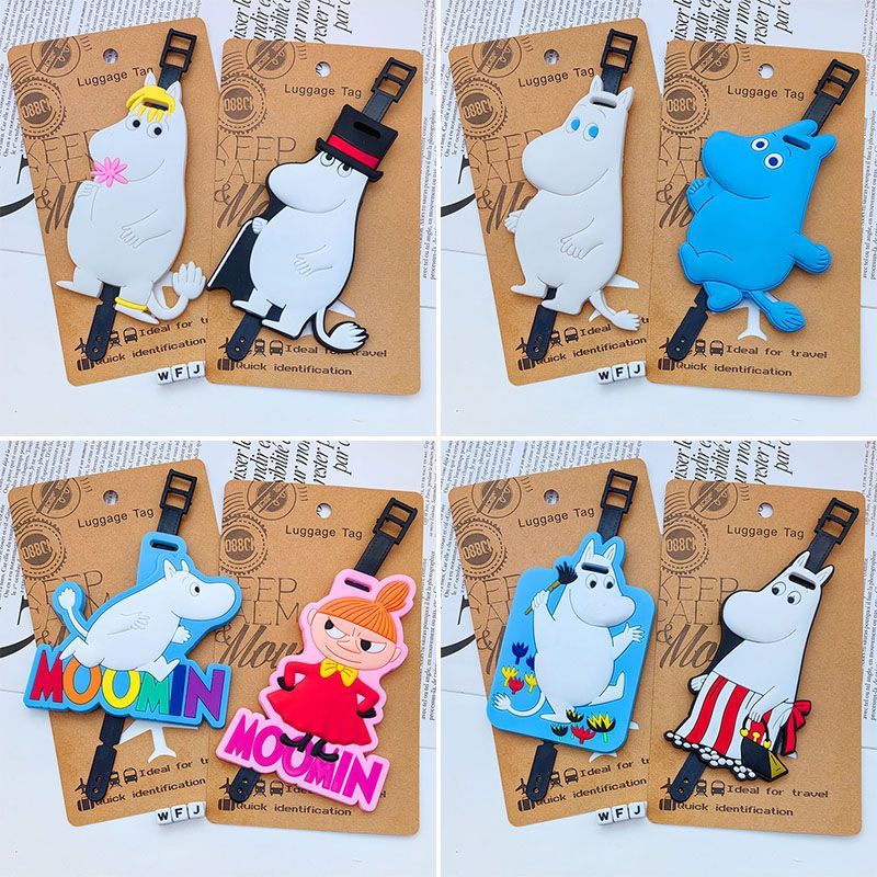 만화 애니메이션 통통한 무민 탑승권 무민 가족 수하물  - Travel Accessories Gear 리뷰 및 가격