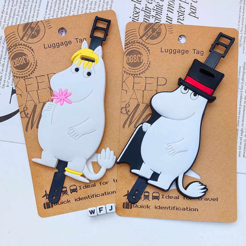 만화 애니메이션 통통한 무민 탑승권 무민 가족 수하물  - Travel Accessories Gear 리뷰 및 가격