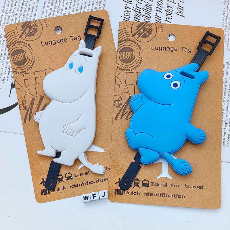 만화 애니메이션 통통한 무민 탑승권 무민 가족 수하물  - Travel Accessories Gear 리뷰 및 가격