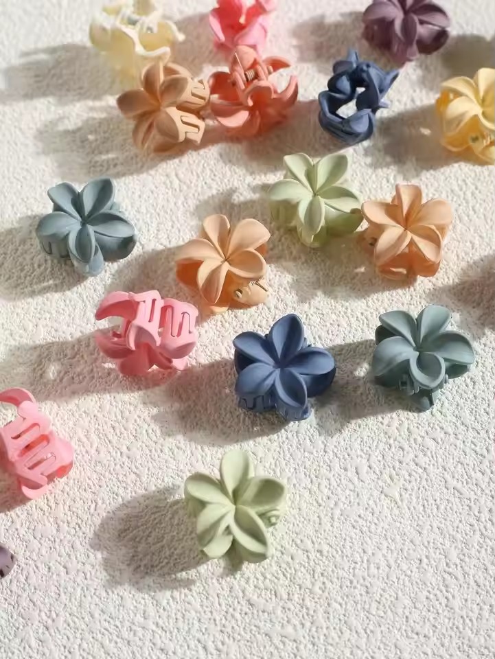 10/15pcs 4cm 헤어 클로 클립 달콤한 색상 혼 - Travel Accessories Kids 리뷰 및 가격