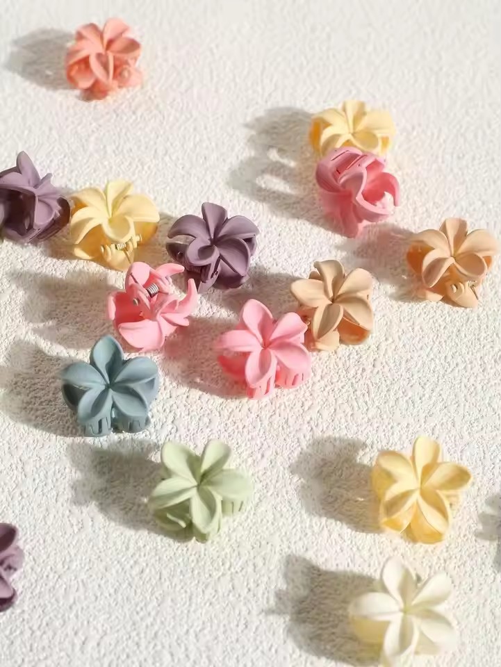10/15pcs 4cm 헤어 클로 클립 달콤한 색상 혼 - Travel Accessories Kids 리뷰 및 가격